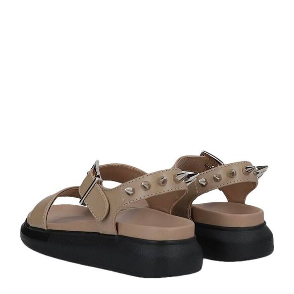 Alexander Mcqueen Spike Leather Sandal Shoes 39 - Picture 9 of 10